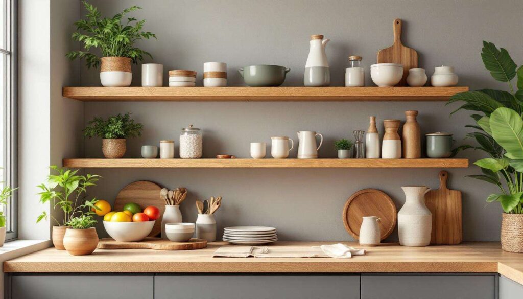 Ikea: l’étagère en bambou compacte qui libère de la place sur le plan de travail des petites cuisines