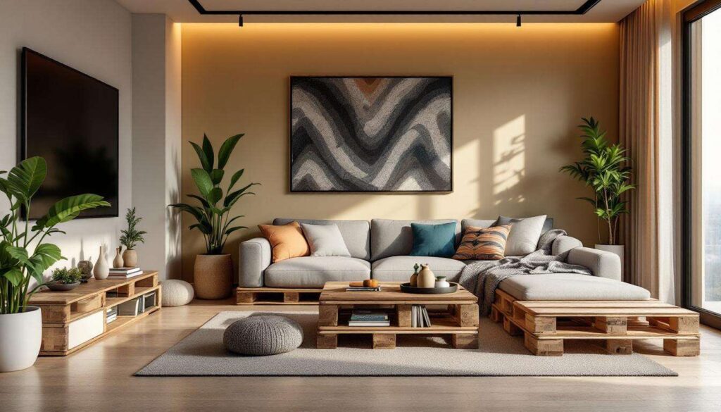 En 2026, place à la « palette de meubles » pour un intérieur chic et original