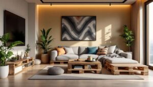 En 2026, place à la « palette de meubles » pour un intérieur chic et original